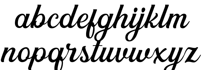 GreatlyDEMO Font LOWERCASE