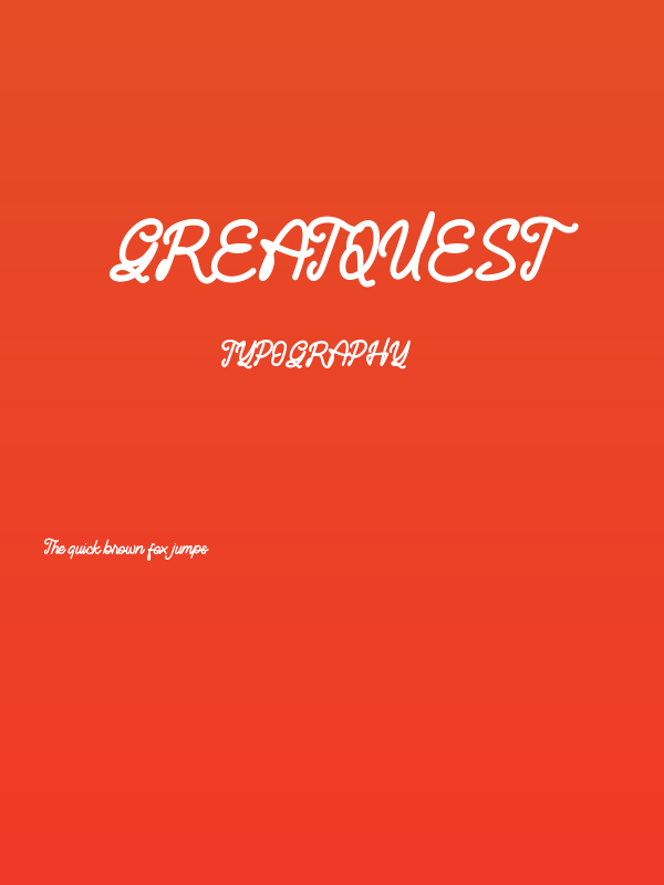 Greatquest Poster