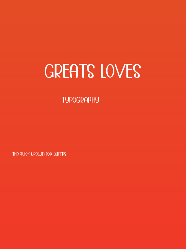 Greats Loves Poster