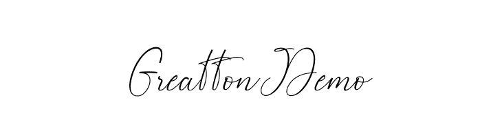 GreattonDemo  नि: शुल्क फ़ॉन्ट्स डाउनलोड