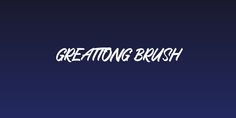 Greattong Brush Social Header