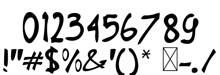 Greattool Font OTHER CHARS