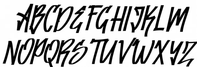 Greatwriten Italic Polices MAJUSCULES