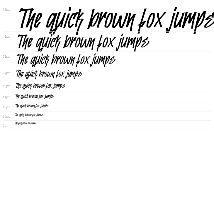 Greatwriten Italic Waterfall