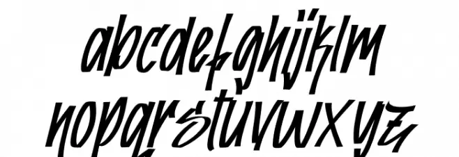 Greatwriten Italic Fuentes MINÚSCULAS