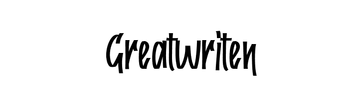 Greatwriten  Frei Schriftart Herunterladen
