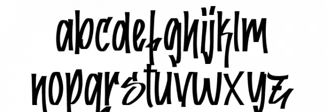 Greatwriten Caratteri MINUSCOLO