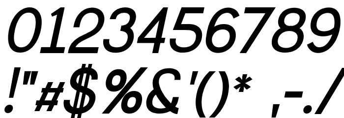 Greback Grotesque PERSONAL Bold italic Font OTHER CHARS
