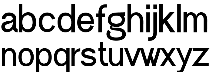 Greback Grotesque PERSONAL Bold Шрифта строчной