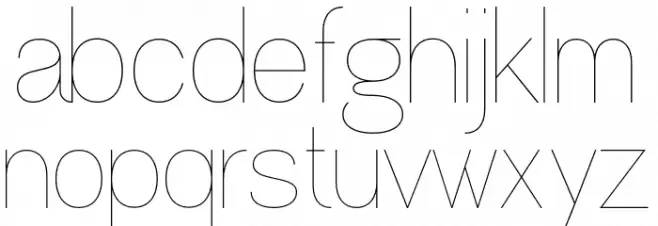 Greback Grotesque PERSONAL Light Polices MINUSCULES