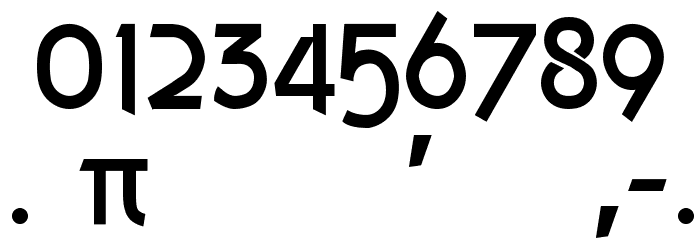 Grecian Formula Font OTHER CHARS