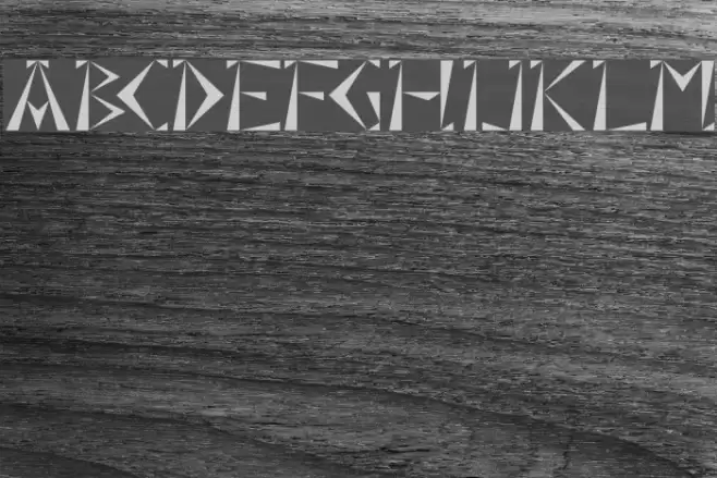 Grecques Tryout Font examples