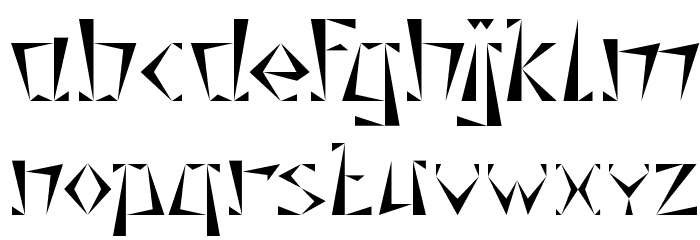 Grecques Tryout Font LOWERCASE