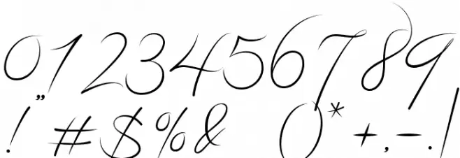 Gredom Font OTHER CHARS