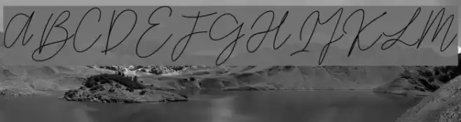 GredomMonoline Font examples