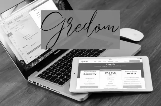 Gredom Font examples