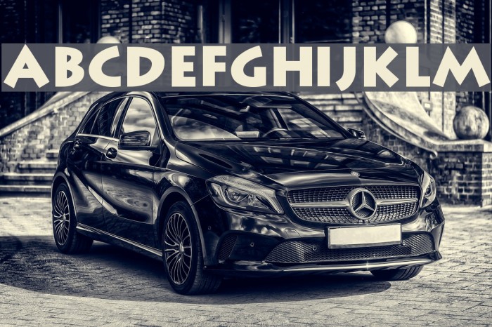 GreeceBlack Font examples