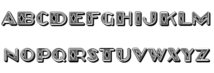 Greed Regular Font OTHER CHARS