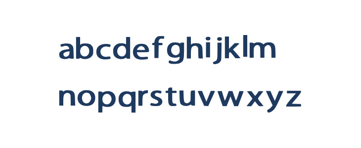 Greek Classics Medium Lowercase