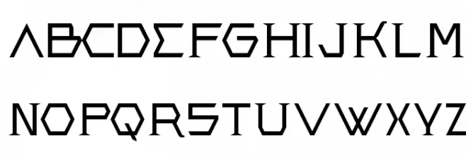 Greek Regular Polices MAJUSCULES