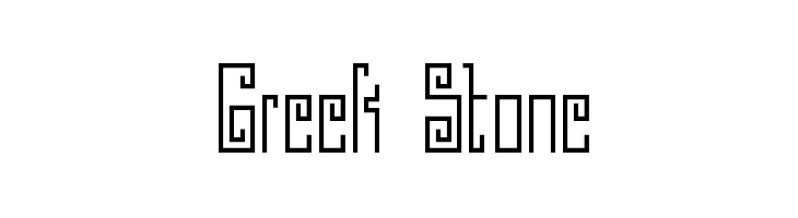 Greek Stone  Free Fonts Download