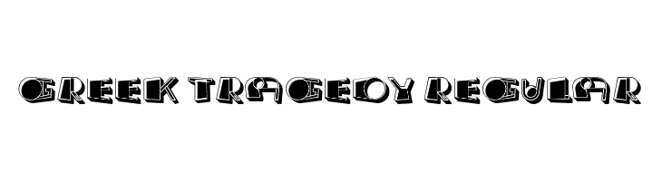 Greek Tragedy Regular  Fuentes Gratis Descargar