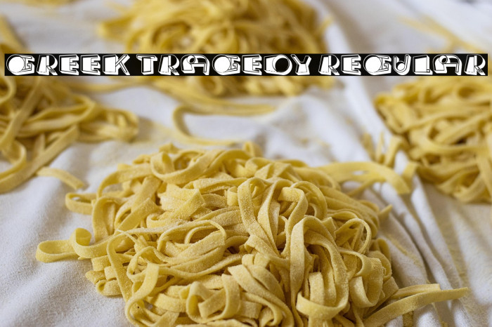 Greek Tragedy Regular Example 1