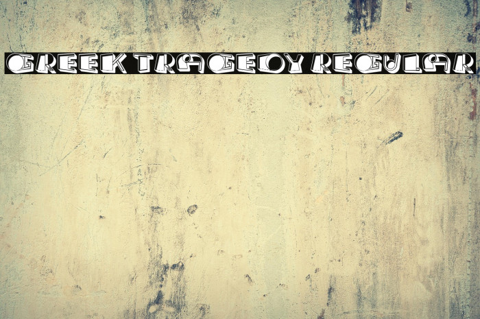 Greek Tragedy Regular Example 2