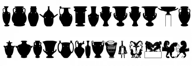 GreekArt Caratteri MINUSCOLO