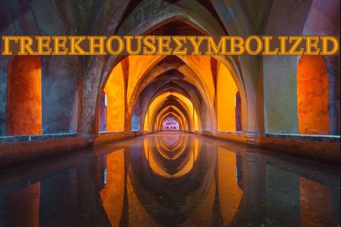 GreekHouseSymbolized Font examples