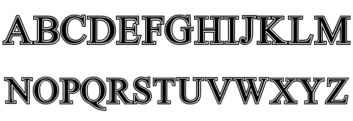 GreekHouseSymbolized Font LOWERCASE