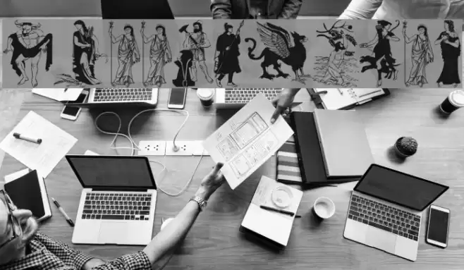 GreekMythes Font examples