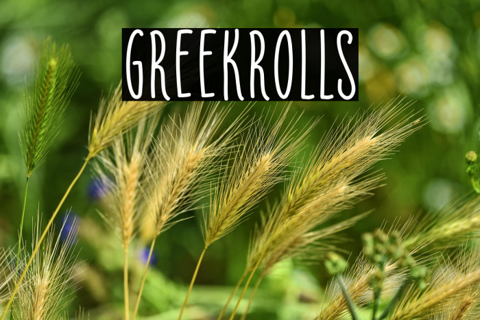 GreekRolls Example 2
