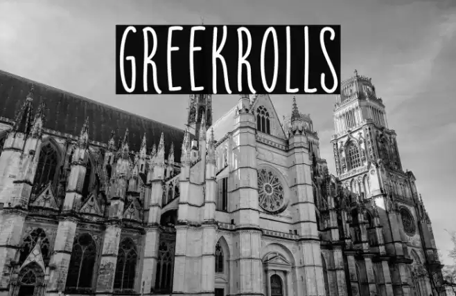 GreekRolls Caratteri examples