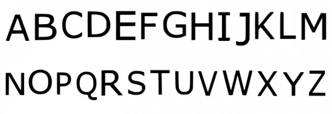 Greeko Affix Regular 字体 大写