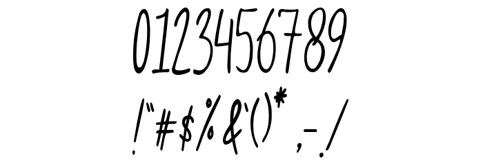 Greemicaly Font OTHER CHARS