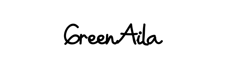Green Aila Font