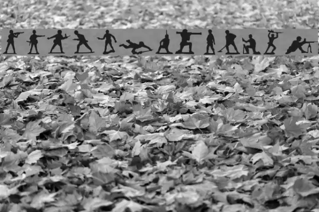 Green Army Men Font examples