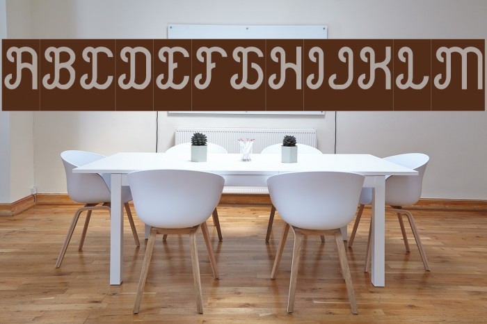 Green Avocado-Inverse Font examples