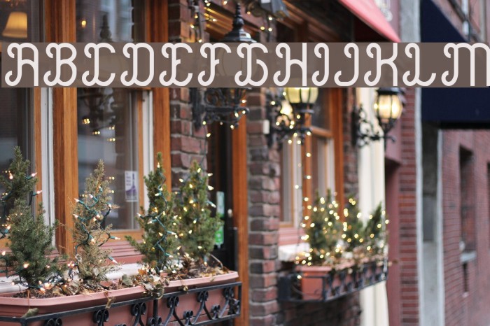 Green Avocado-Light Font examples