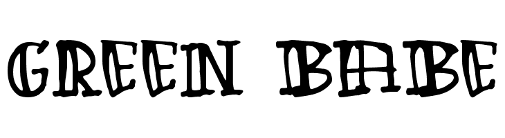 Green Babe  Free Fonts Download