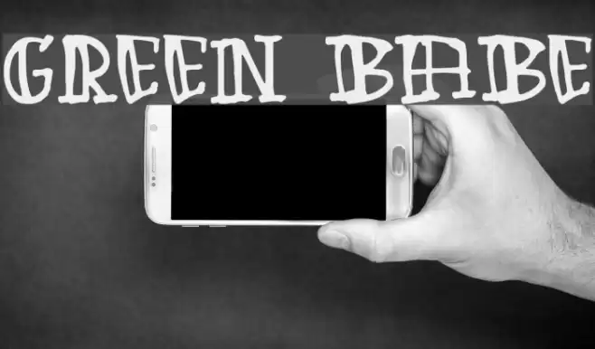 Green Babe Font examples