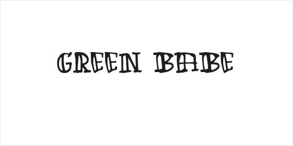 Green Babe Logo