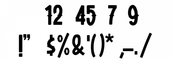 Green Berry Font OTHER CHARS