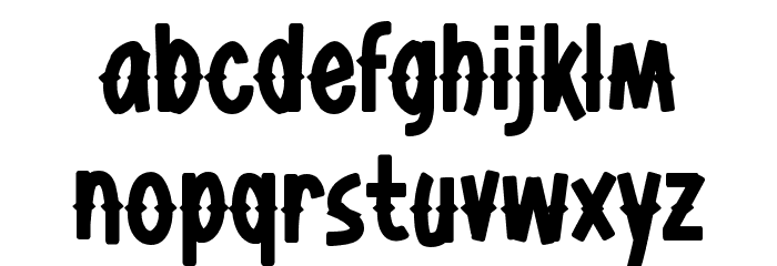 Green Berry Font LOWERCASE