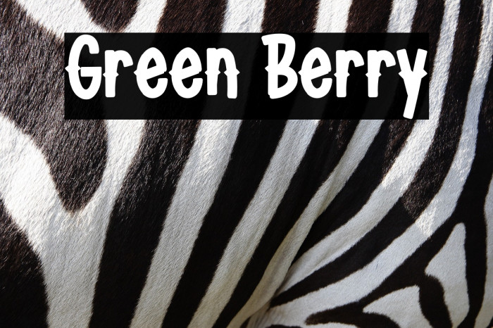Green Berry Example 3