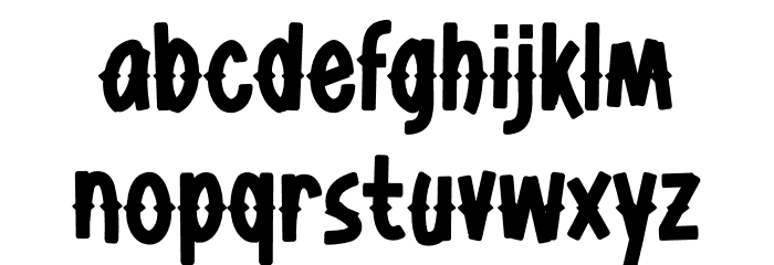 Green Berry Font LOWERCASE