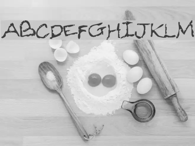 Green Blackboard Font examples