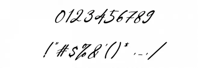 Green Day Italic Font OTHER CHARS