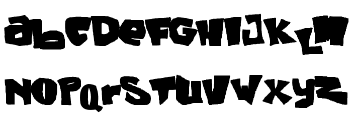 Green Days Font LOWERCASE